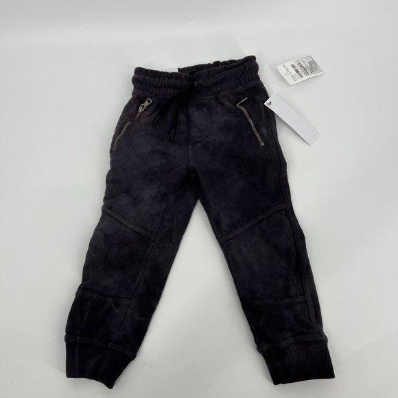 Joe's Toddler Zip Pockets Drawstring Elastic Slim Fit Jogger in Graphite 2T NWT - Picture 2 of 6